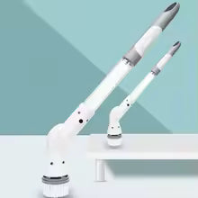 Electric Spin Scrubber Cleaning Brush Cordless Power Cleaning Brush Waterproof Shower Scrubber with 5 Replaceable Brush Heads