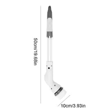 Electric Spin Scrubber Cleaning Brush Cordless Power Cleaning Brush Waterproof Shower Scrubber with 5 Replaceable Brush Heads