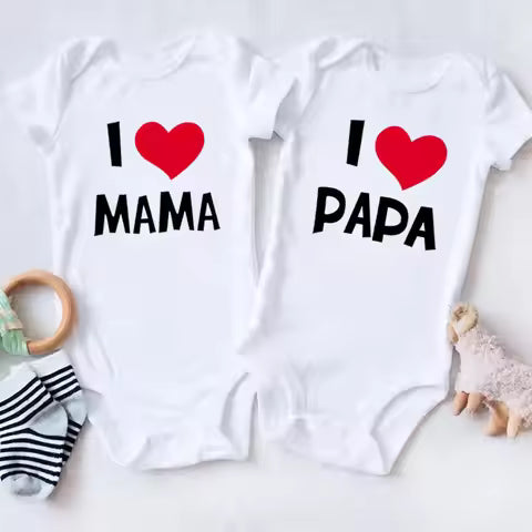 AYNIGIELL Summer Pure Cotton Clothes Newborn Baby Girls Boys Romper Cotton Short-sleeved Bodysuit Infant Baby Clothes